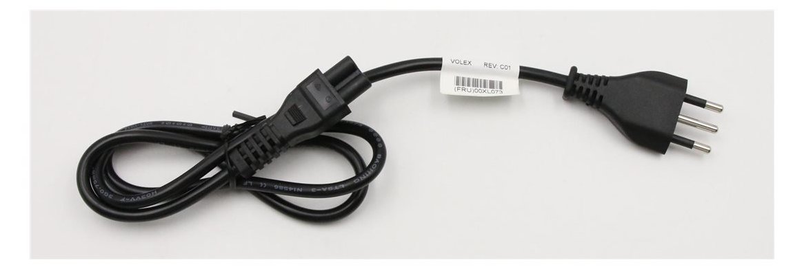 Lenovo 00XL073 - 1 m - Kabel - Strom / Netzteil 1 m - 3-polig