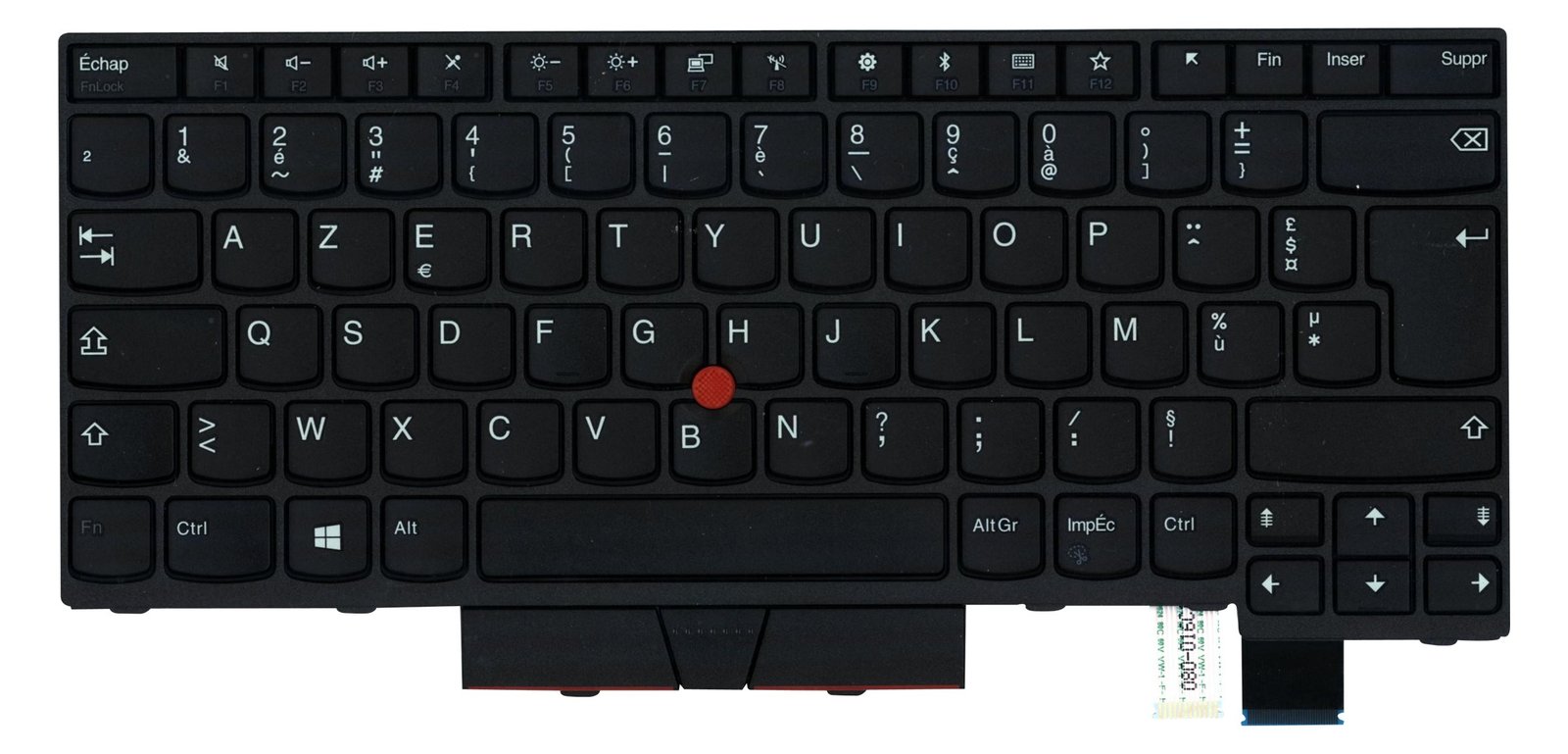 Lenovo 01HX310 - Tastatur - Lenovo - Thinkpad T480 - TL: Französisch, AZERTY