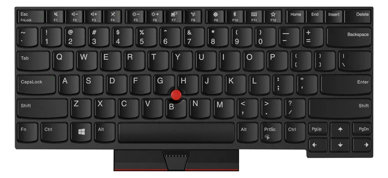 Lenovo 01HX310 - Tastatur - Lenovo - Thinkpad T480 - TL: Französisch, AZERTY, Ansicht 2