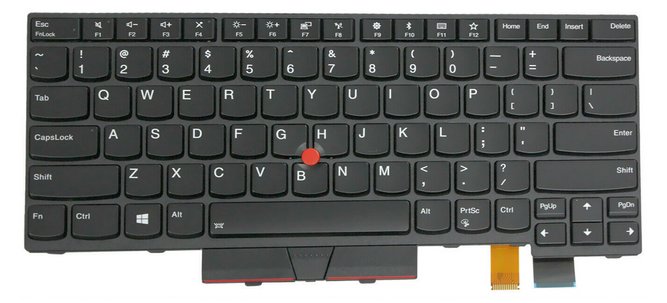 Lenovo 01HX512 - Tastatur - Tastatur mit Hintergrundbeleuchtung - Lenovo - ThinkPad T480