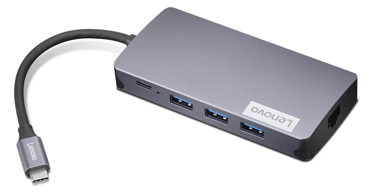 Lenovo 150 - Dockingstation - USB-C - HDMI, VGA, Ansicht 2