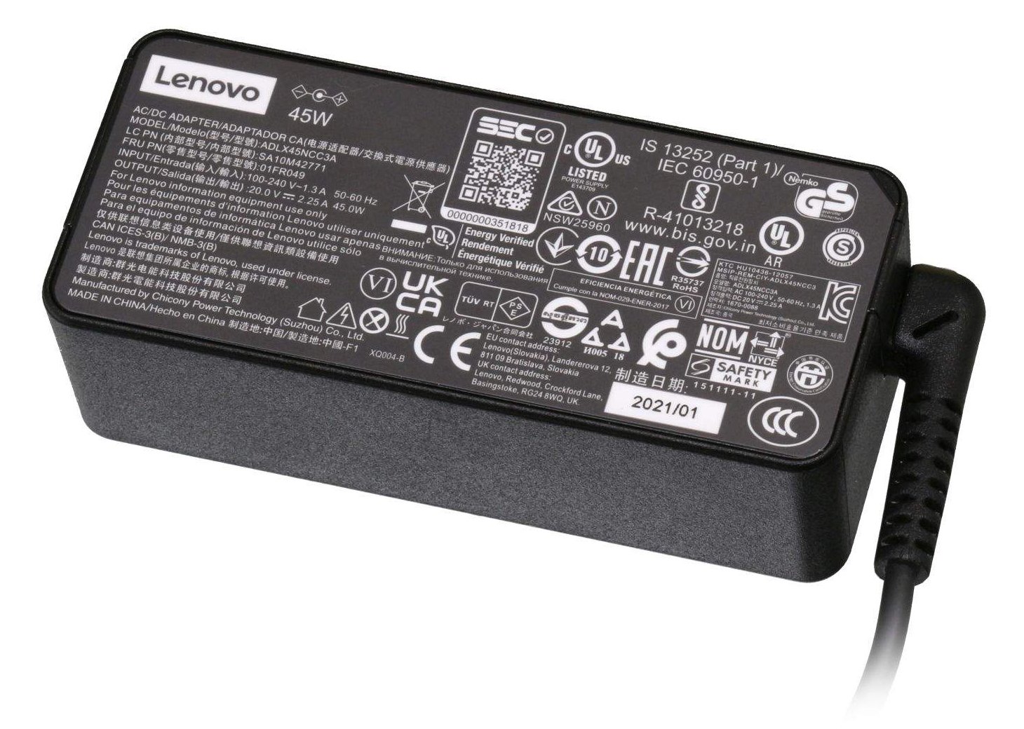 Lenovo 5A11H02888 Netzteil normale Bauform