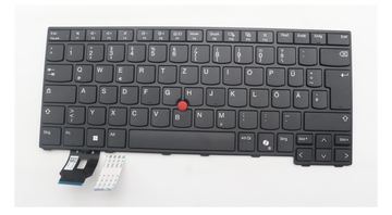 Lenovo 5N21M38042 Tastatur schwarz/schwarz matt mit Backlight und - Tastatur - TL: Deutsch, QWERTZ von LumaTech