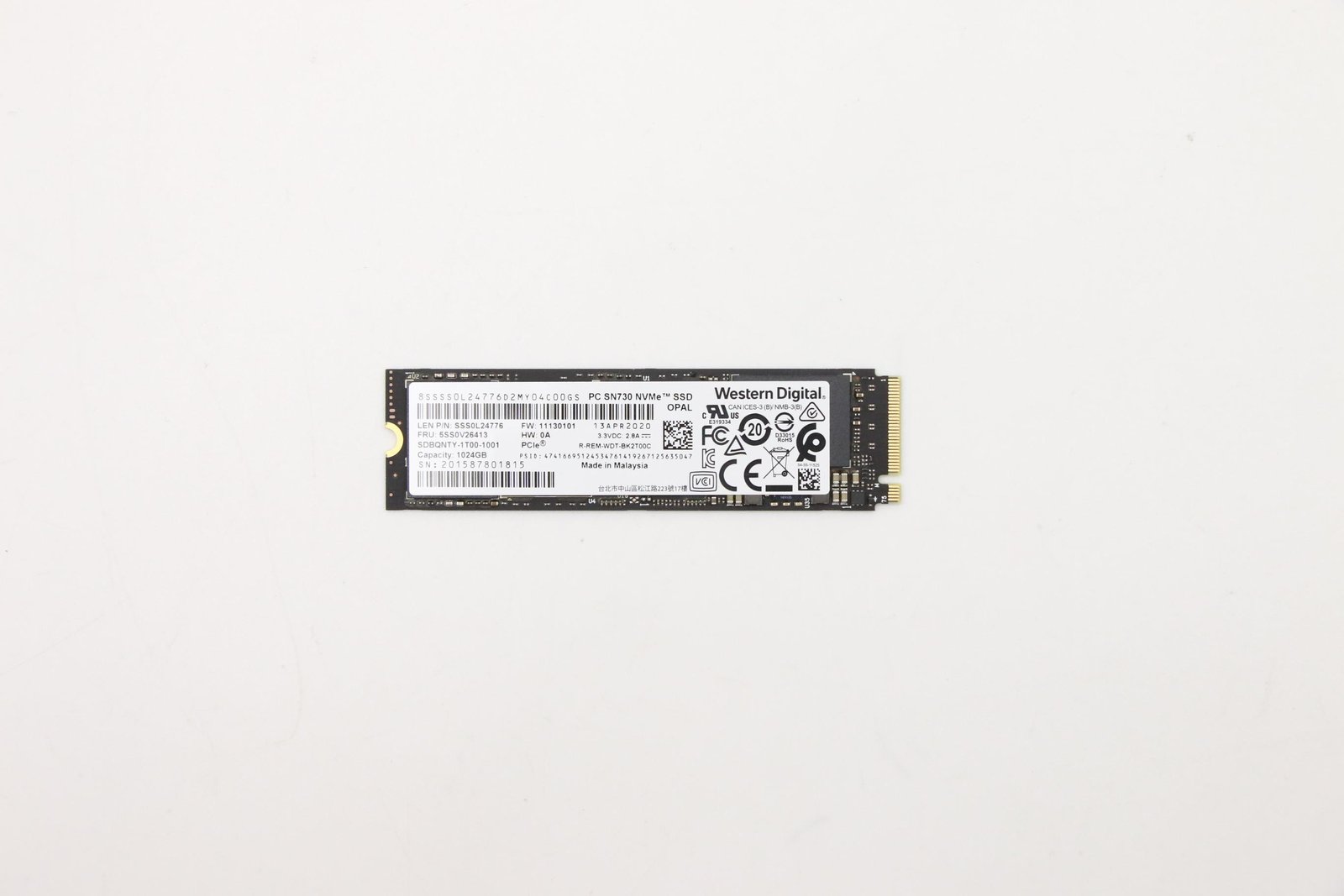Lenovo 5SS0V26413 - 1000 GB - M.2