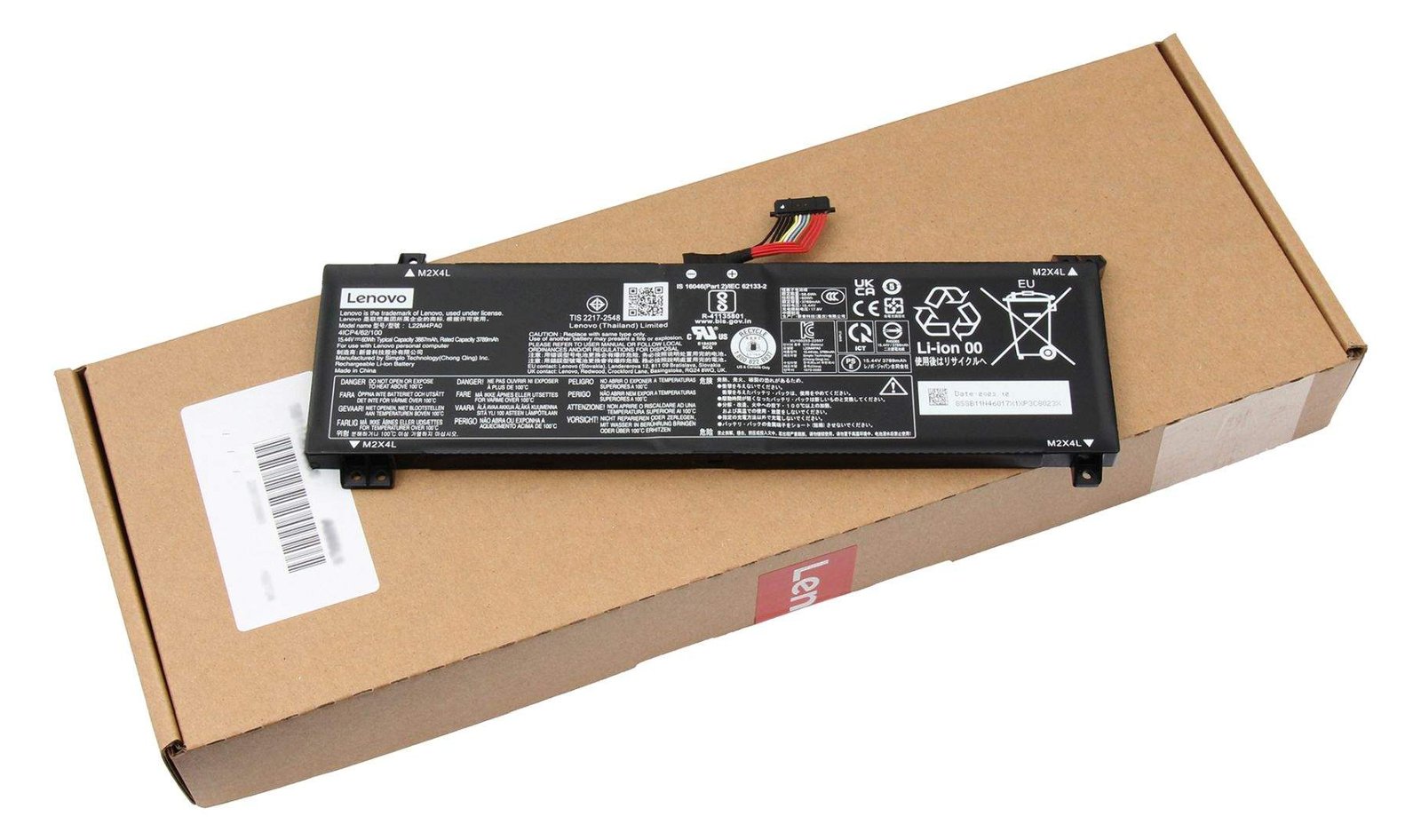 Lenovo 60Wh 4-cell lithium-ion battery - Batterie - 3.890 mAh