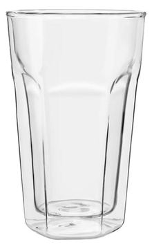 Zilverstad Leopold Vienna - Latte Macchiato-Glass - Grösse 8.6 cm diameter - Höhe 13.3 cm - 280 ml (Packung mit 2) von LumaTech