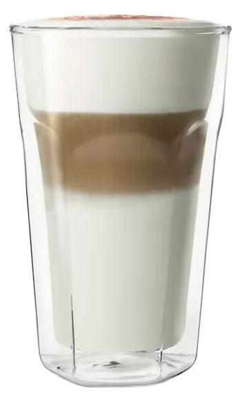 Zilverstad Leopold Vienna - Latte Macchiato-Glass - Grösse 8.6 cm diameter - Höhe 13.3 cm - 280 ml (Packung mit 2), Ansicht 3