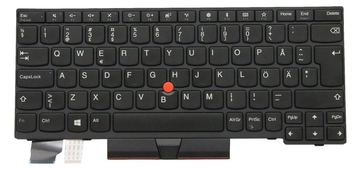 Lenovo Chicony - Ersatztastatur Notebook - mit ClickPad, Trackpoint - TL: Nordisch, QWERTY von LumaTech
