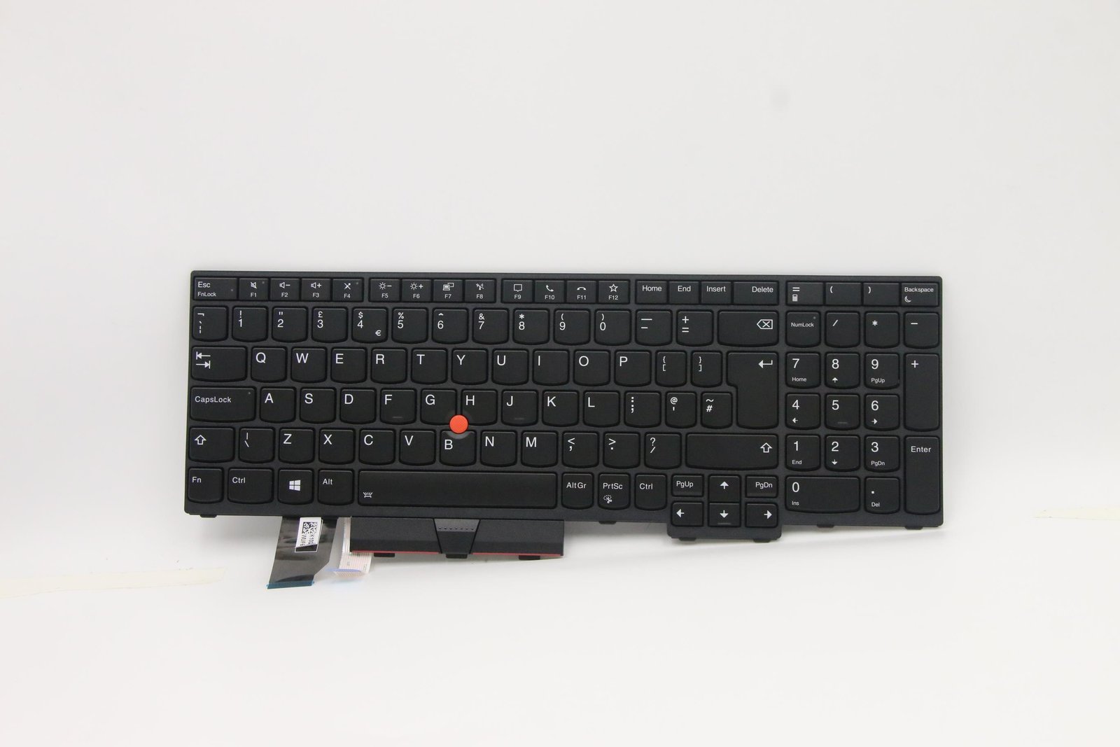 Lenovo Chicony - Ersatztastatur Notebook - mit ClickPad, Trackpoint - TL: UK, QWERTY