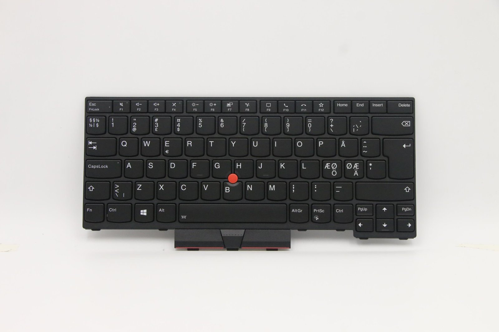 Lenovo Chicony - Ersatztastatur Notebook - mit Trackpoint - TL: Nordisch, QWERTY