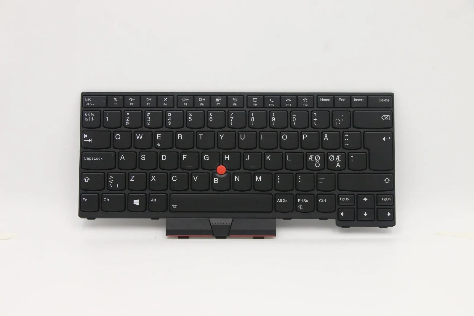 Lenovo Chicony - Ersatztastatur Notebook - mit Trackpoint - TL: Nordisch, QWERTY, Ansicht 2