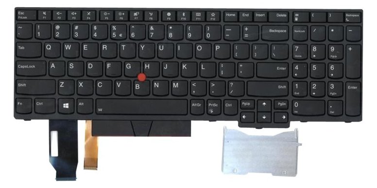 Lenovo Chicony - Ersatztastatur Notebook - mit Trackpoint - TL: US, QWERTY