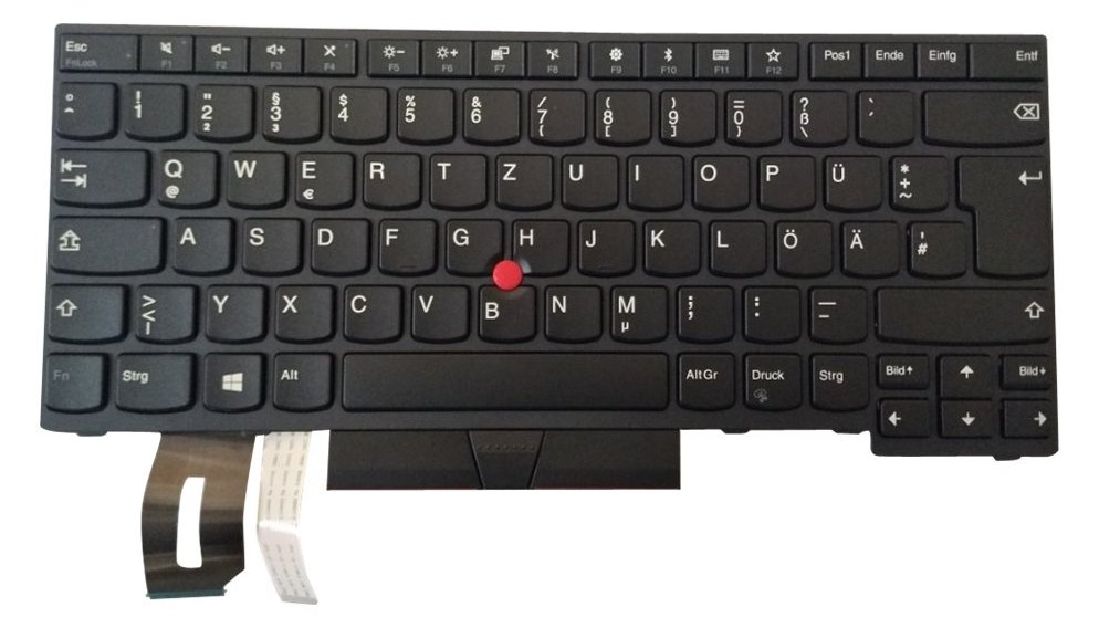 Lenovo Chicony - Ersatztastatur Notebook - mit Trackpoint, UltraNav - TL: Deutsch, QWERTZ