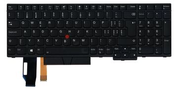 Lenovo Chicony - Ersatztastatur Notebook - mit Trackpoint, UltraNav - TL: Schweiz, QWERTZ von LumaTech