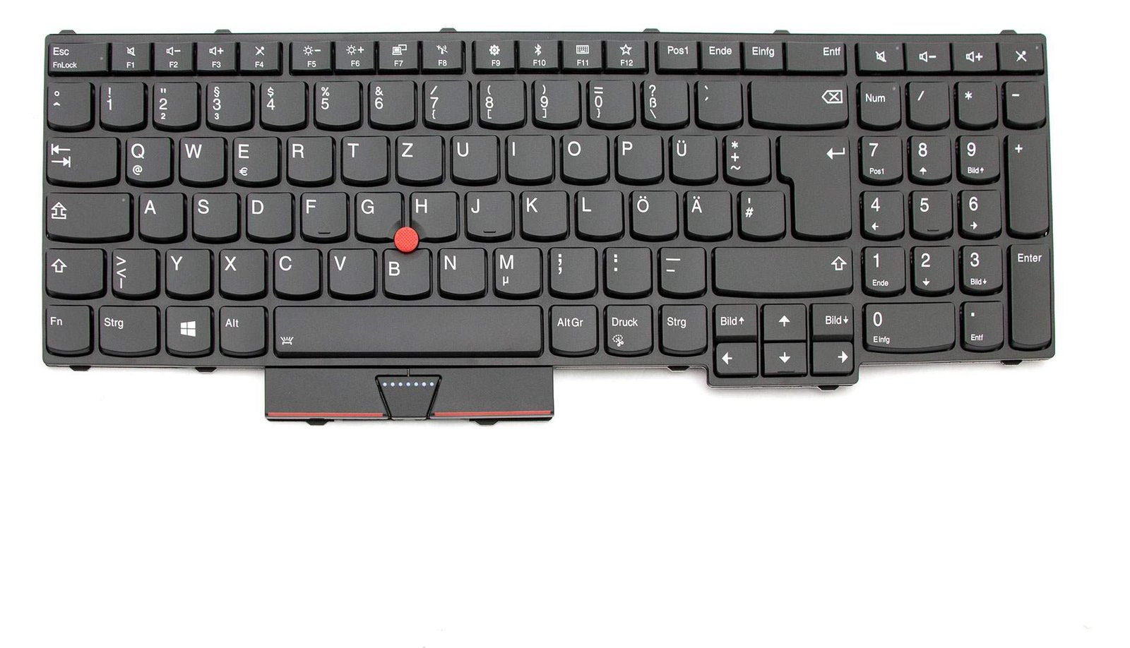 Lenovo Darfon - Ersatztastatur Notebook - hinterleuchtet - TL: Deutsch, QWERTZ