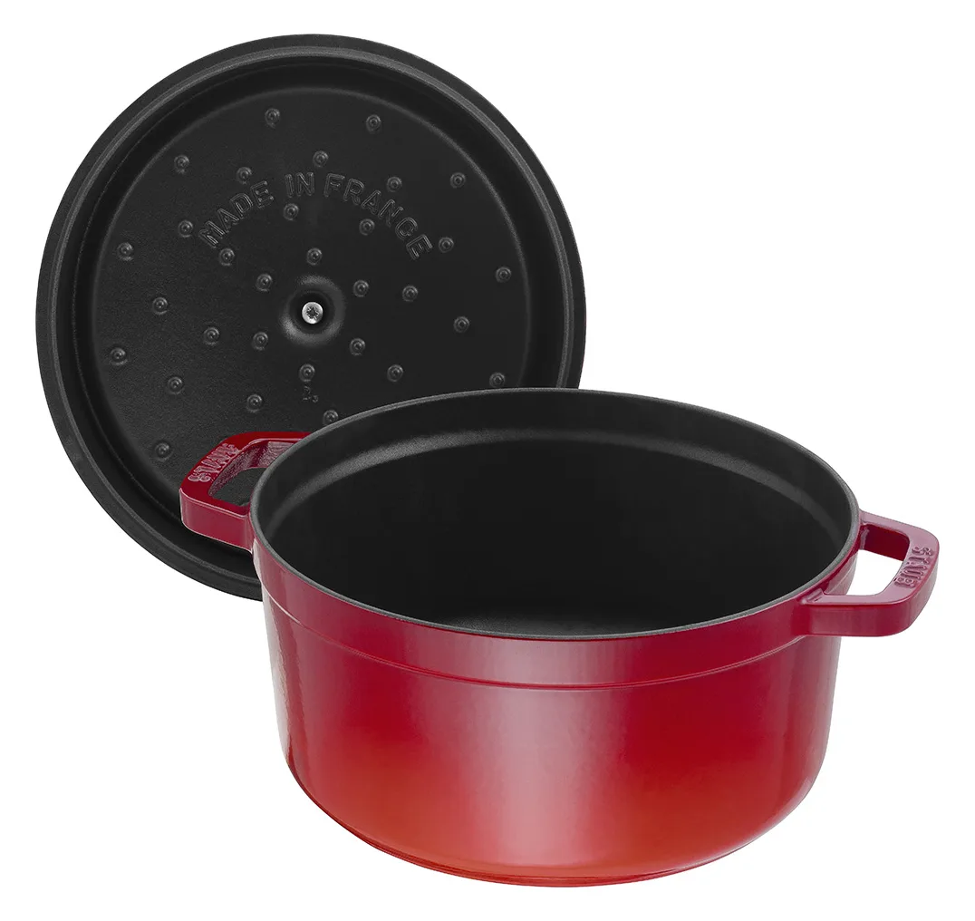 Zwilling 40509-852-0 - 6,7 l - Rot - Eisenguss - Keramik - Gas - Halogen - Induktion - 240 °C - 280 mm, Ansicht 2