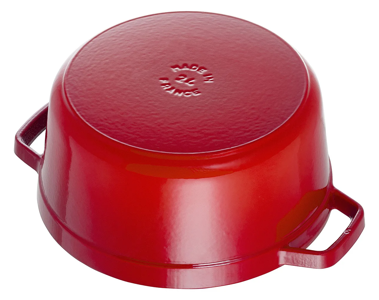 Zwilling 40509-852-0 - 6,7 l - Rot - Eisenguss - Keramik - Gas - Halogen - Induktion - 240 °C - 280 mm, Ansicht 3