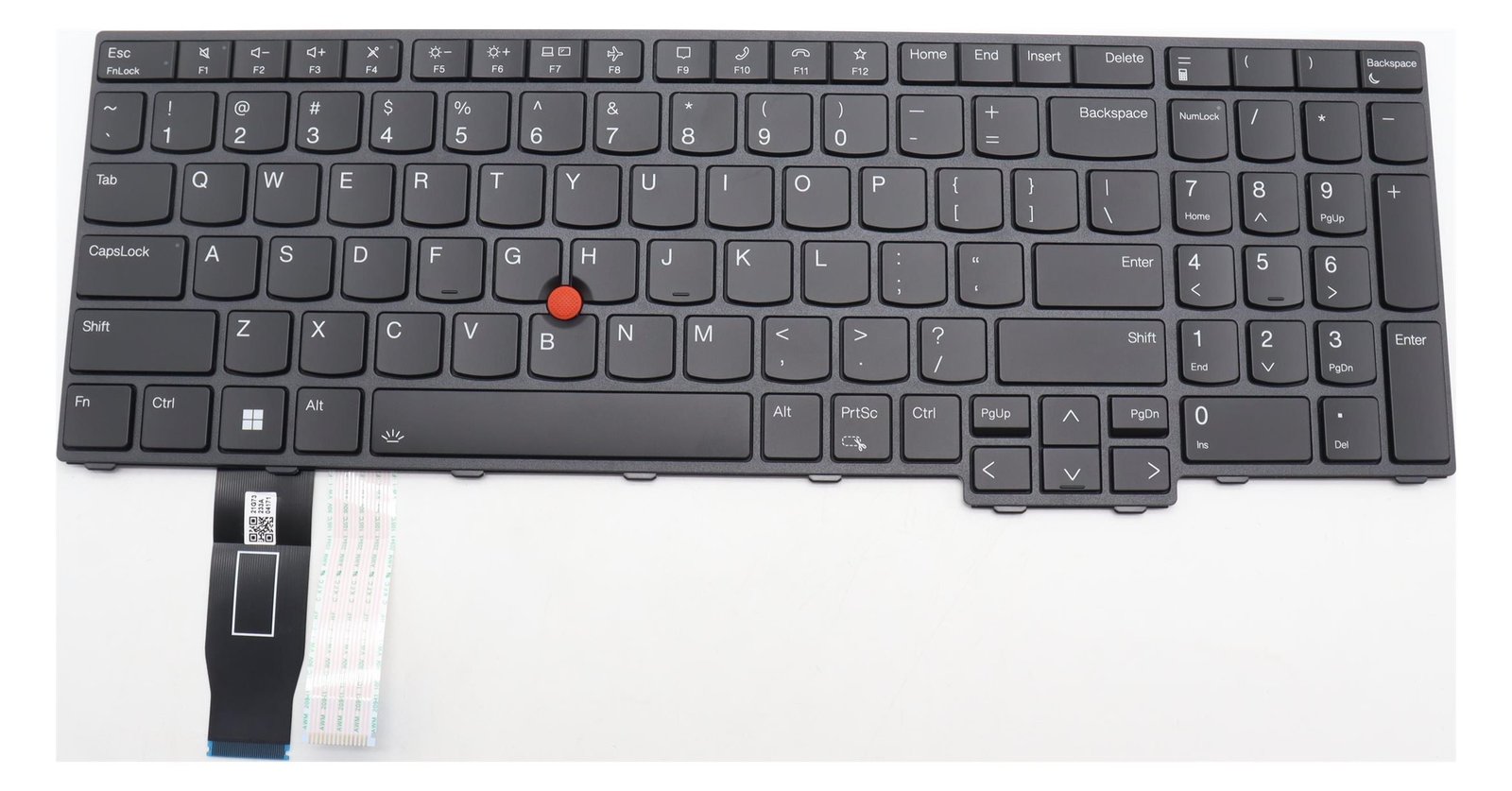 Lenovo Ersatztastatur Notebook - mit Trackpoint - TL: US, QWERTY