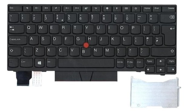 Lenovo Ersatztastatur Notebook - mit Trackpoint, UltraNav - TL: UK, QWERTY