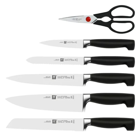 Zwilling Four Star - Set Messerblock und Messer, Ansicht 3
