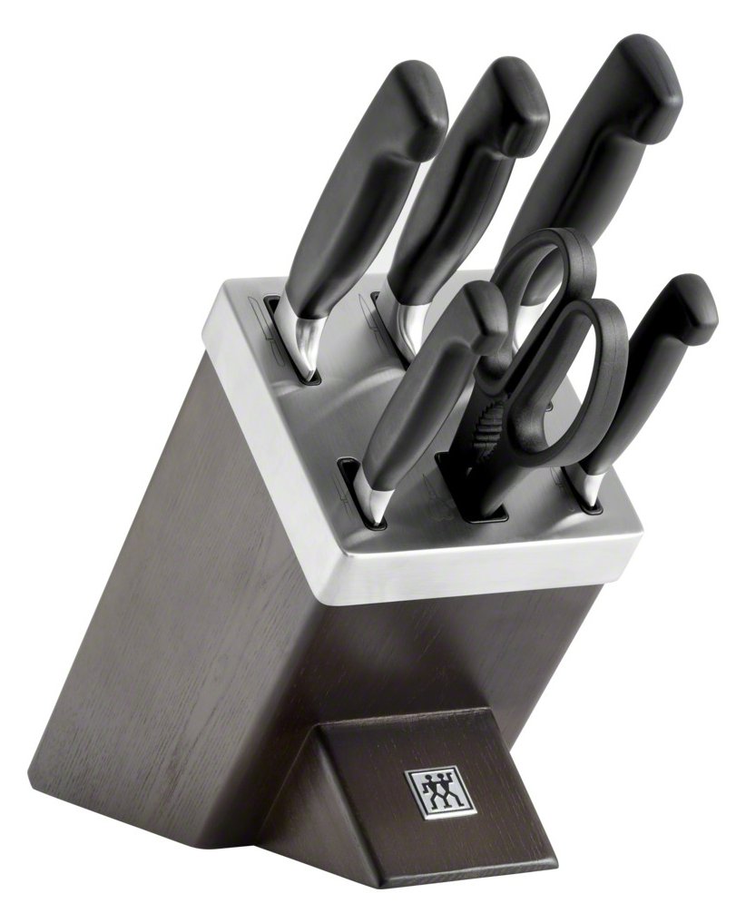 Zwilling Four Star - Set Messerblock und Messer