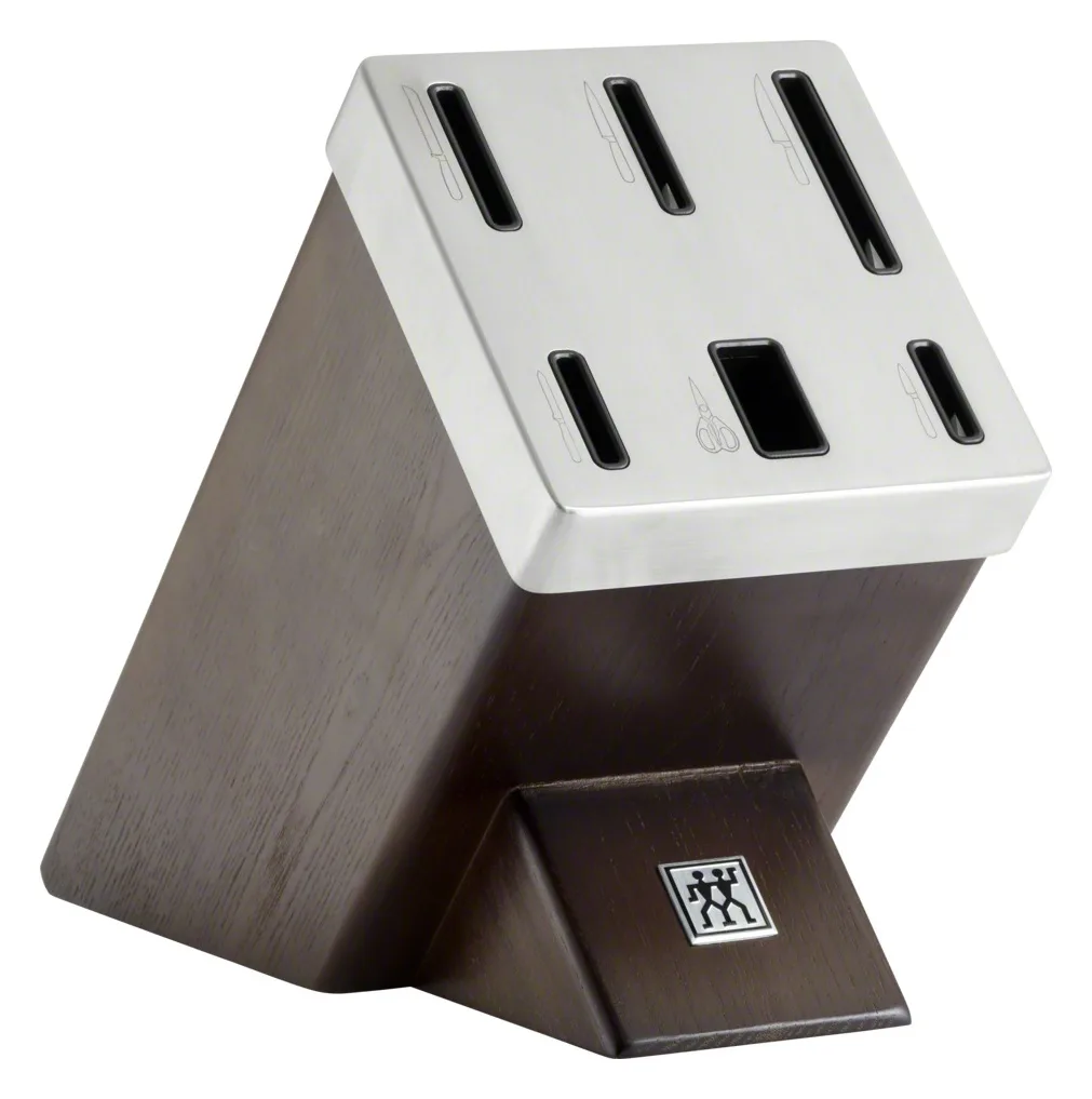 Zwilling Four Star - Set Messerblock und Messer - Braun, Ansicht 4