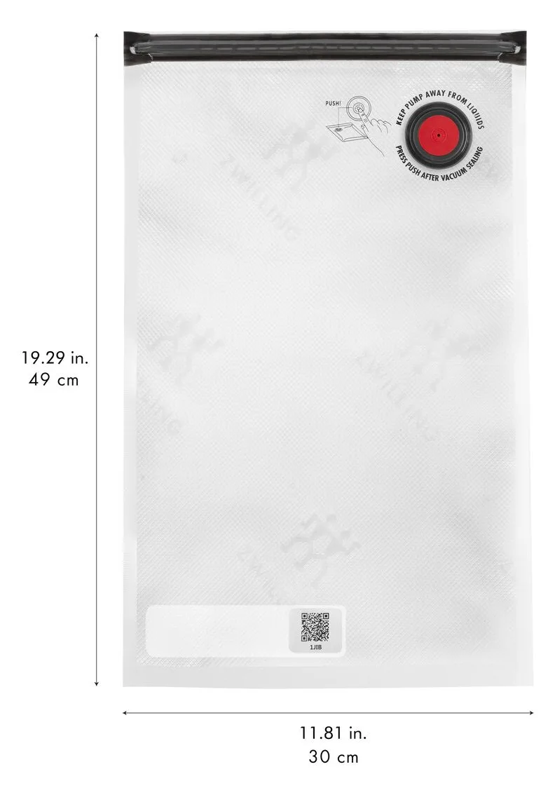 Zwilling FRESH & SAVE - Vakuumtasche - 8,5 l - Transparent - -18 - 92 °C - 3 Stück(e) - 300 mm, Ansicht 3