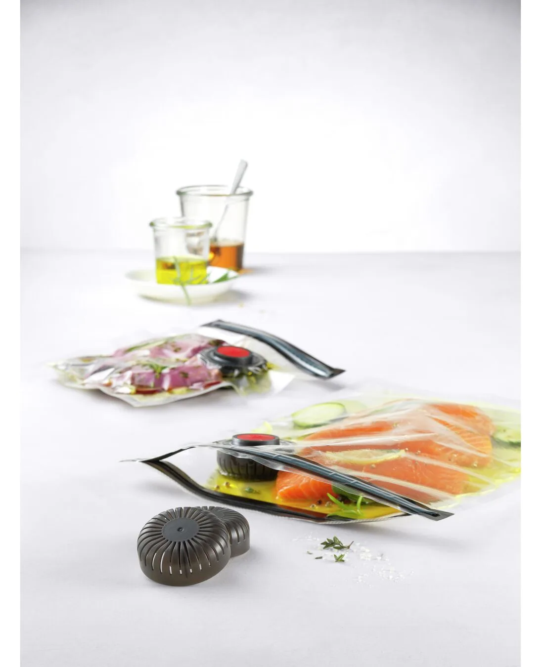 Zwilling Fresh & Save - Vakuumverpackung für Lebensmittel - versiegelbar - durchsichtig (Packung mit 10), Ansicht 2