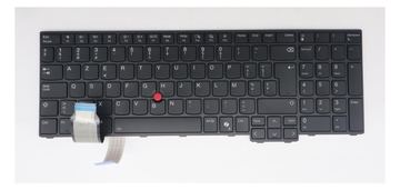 Lenovo LCFC - Ersatztastatur Notebook - mit Trackpoint - hinterleuchtet - Schwarz - Frau - TL: Belgisch, AZERTY von LumaTech