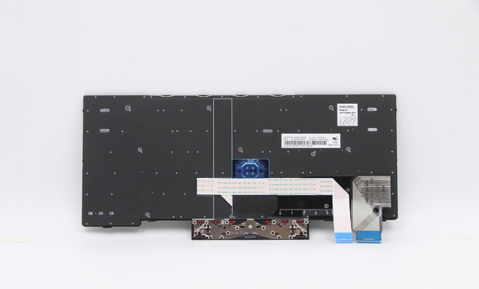 Lenovo Lite-On - Ersatztastatur Notebook - mit Trackpoint - TL: Deutsch, QWERTZ