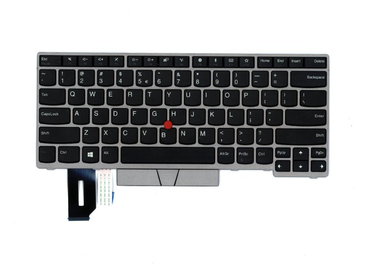 Lenovo Lite-On - Ersatztastatur Notebook - mit Trackpoint - TL: Deutsch, QWERTZ