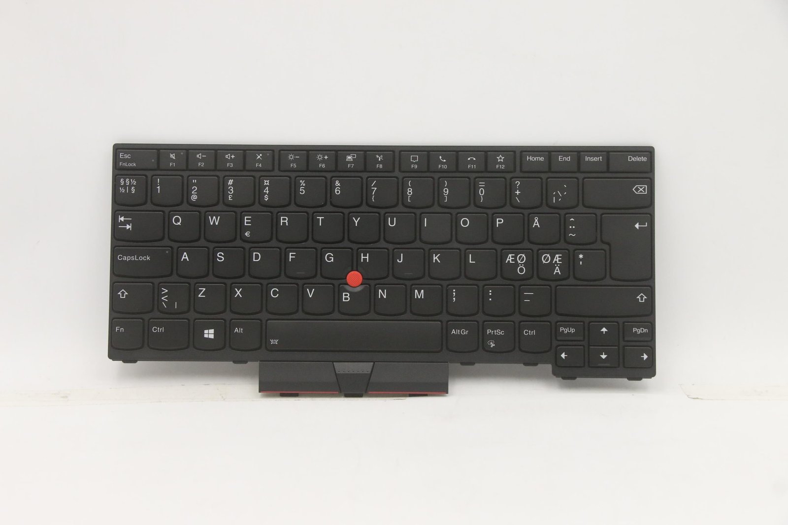 Lenovo Lite-On - Ersatztastatur Notebook - mit Trackpoint, UltraNav - TL: Nordisch, QWERTY