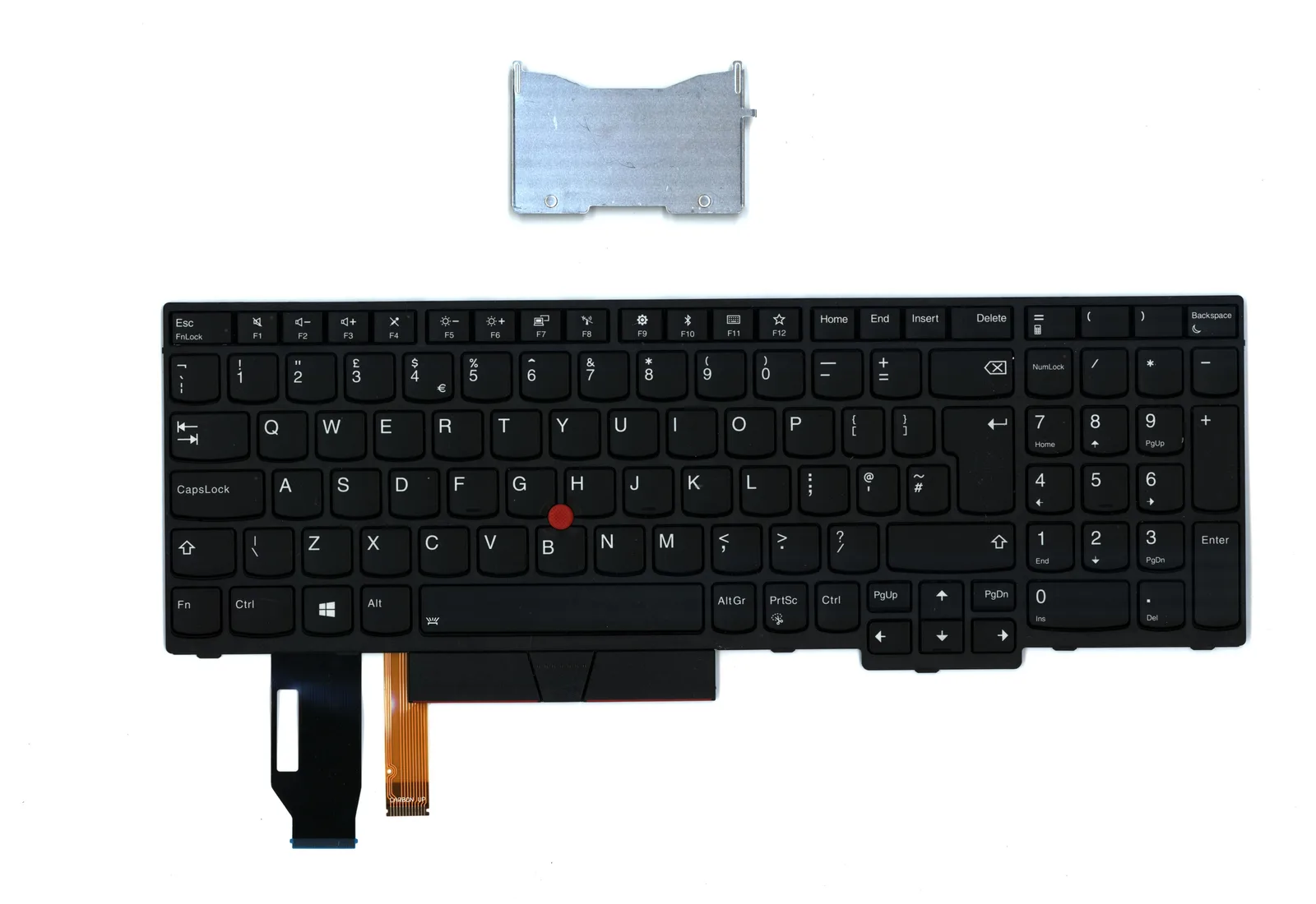Lenovo Lite-On - Ersatztastatur Notebook - mit Trackpoint, UltraNav - TL: UK, QWERTY, Ansicht 2