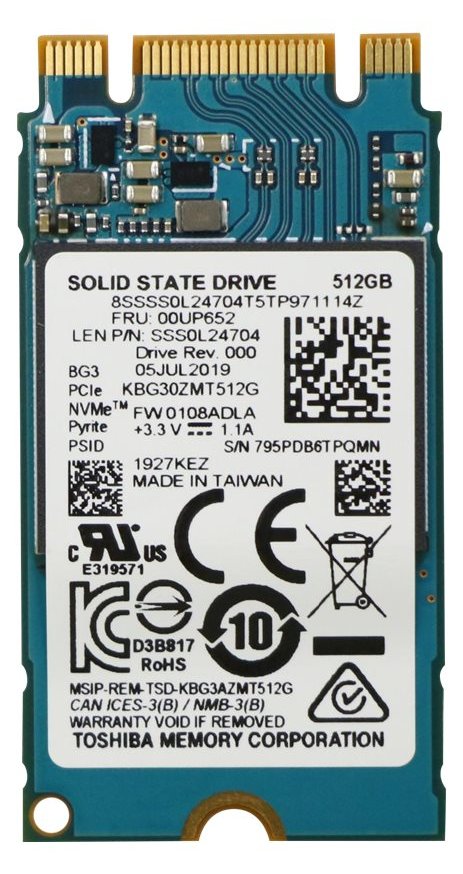 Lenovo M.2 PCIe NVMe SSD
