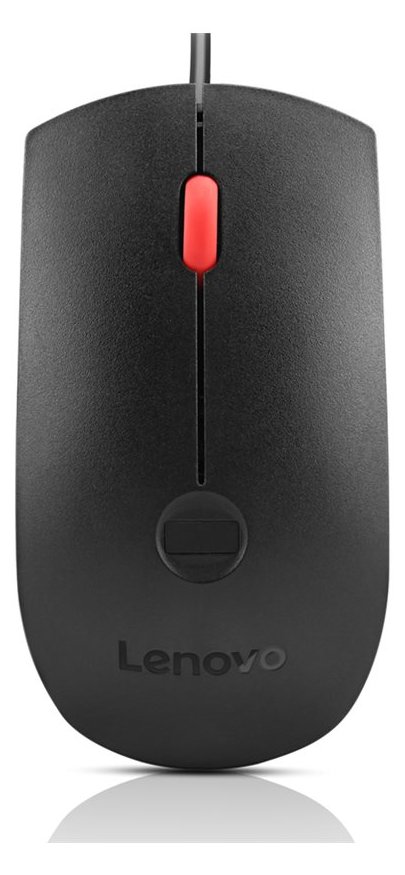 Lenovo Maus - ergonomisch - optisch - 3 Tasten