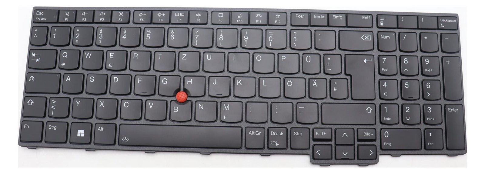 Lenovo Primax - Ersatztastatur Notebook - mit Trackpoint - TL: Deutsch, QWERTZ