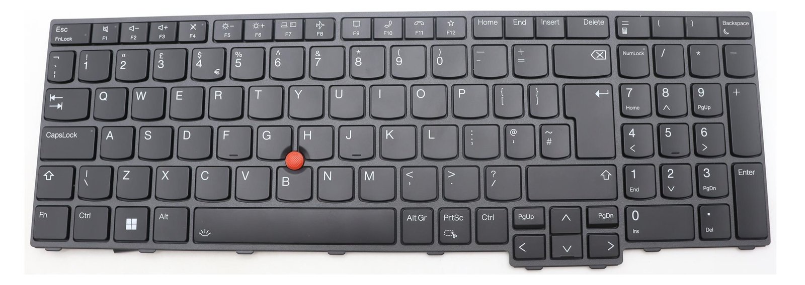 Lenovo Primax - Ersatztastatur Notebook - mit Trackpoint - TL: UK, QWERTY