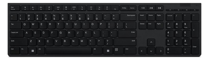 Lenovo Professional - Tastatur - kabellos - Bluetooth, 2.4 GHz - TL: CZ/SK, QWERTY
