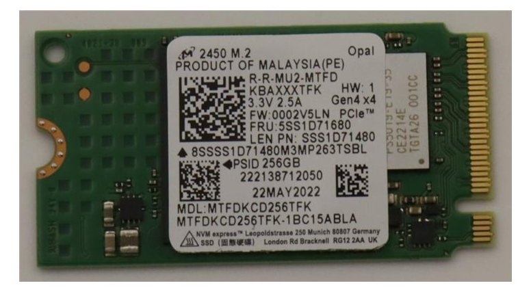 Lenovo SSD M.2 2242 PCIe4x4 Mic OP