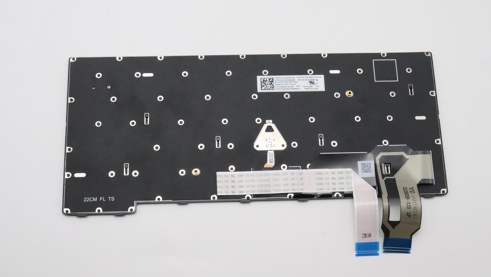 Lenovo Sunrex - Ersatztastatur Notebook - hinterleuchtet - TL: Belgisch, AZERTY