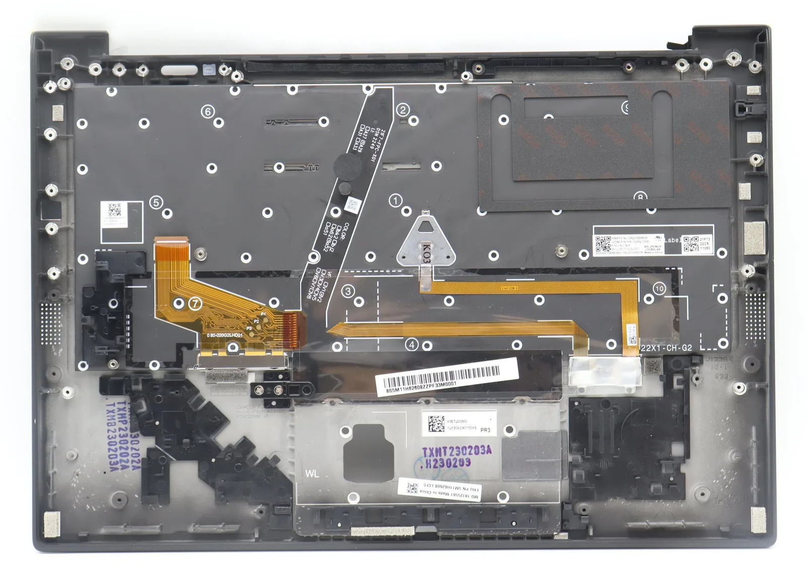 Lenovo Sunrex - Ersatztastatur Notebook - mit Trackpoint, UltraNav - TL: Deutsch, QWERTZ, Ansicht 2