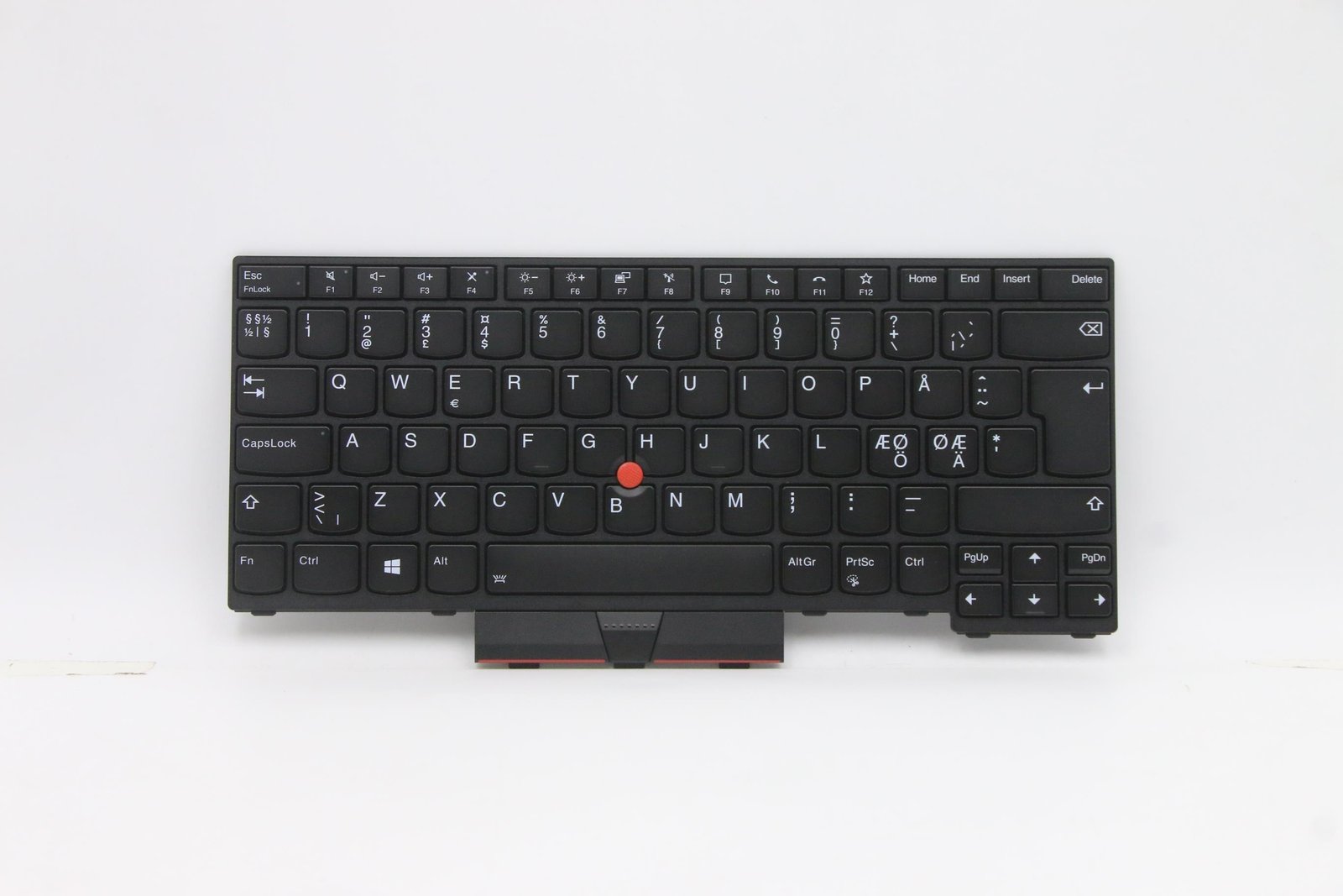 Lenovo Sunrex - Ersatztastatur Notebook - mit Trackpoint, UltraNav - TL: Nordisch, QWERTY