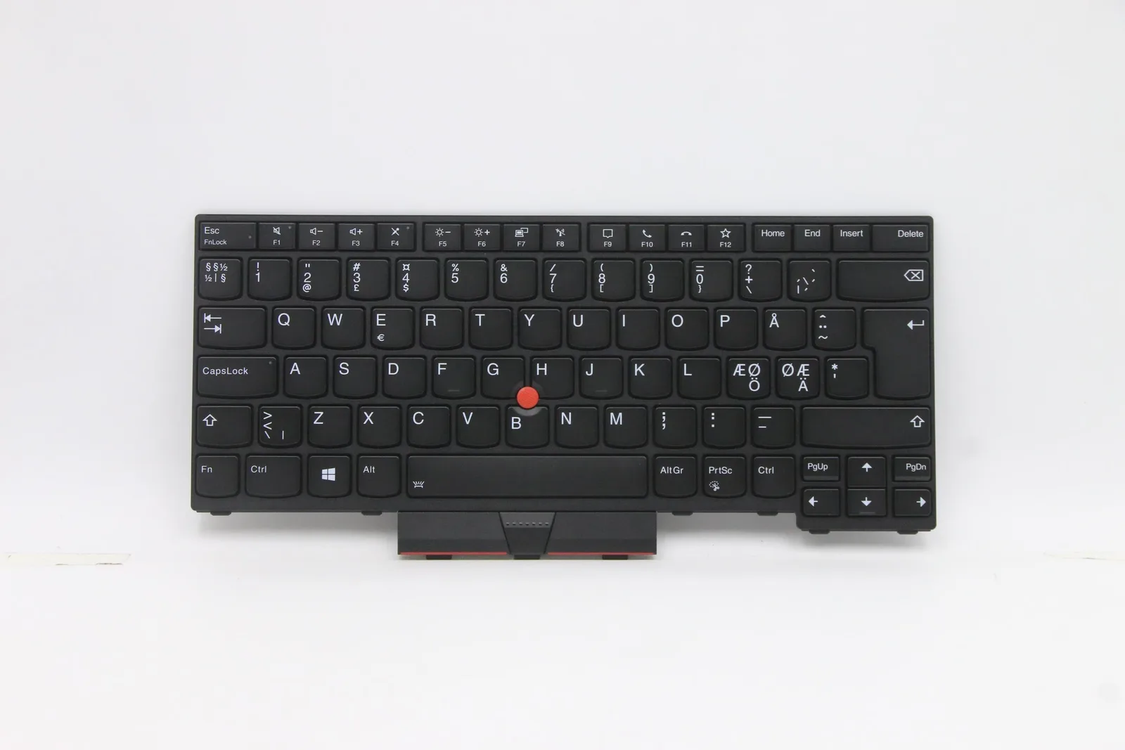 Lenovo Sunrex - Ersatztastatur Notebook - mit Trackpoint, UltraNav - TL: Nordisch, QWERTY, Ansicht 2