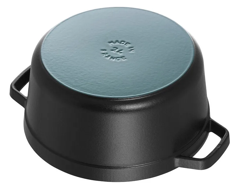 Zwilling STAUB - Cocotte - 24 cm - 3.8 L - rund - Schwarz, Ansicht 3
