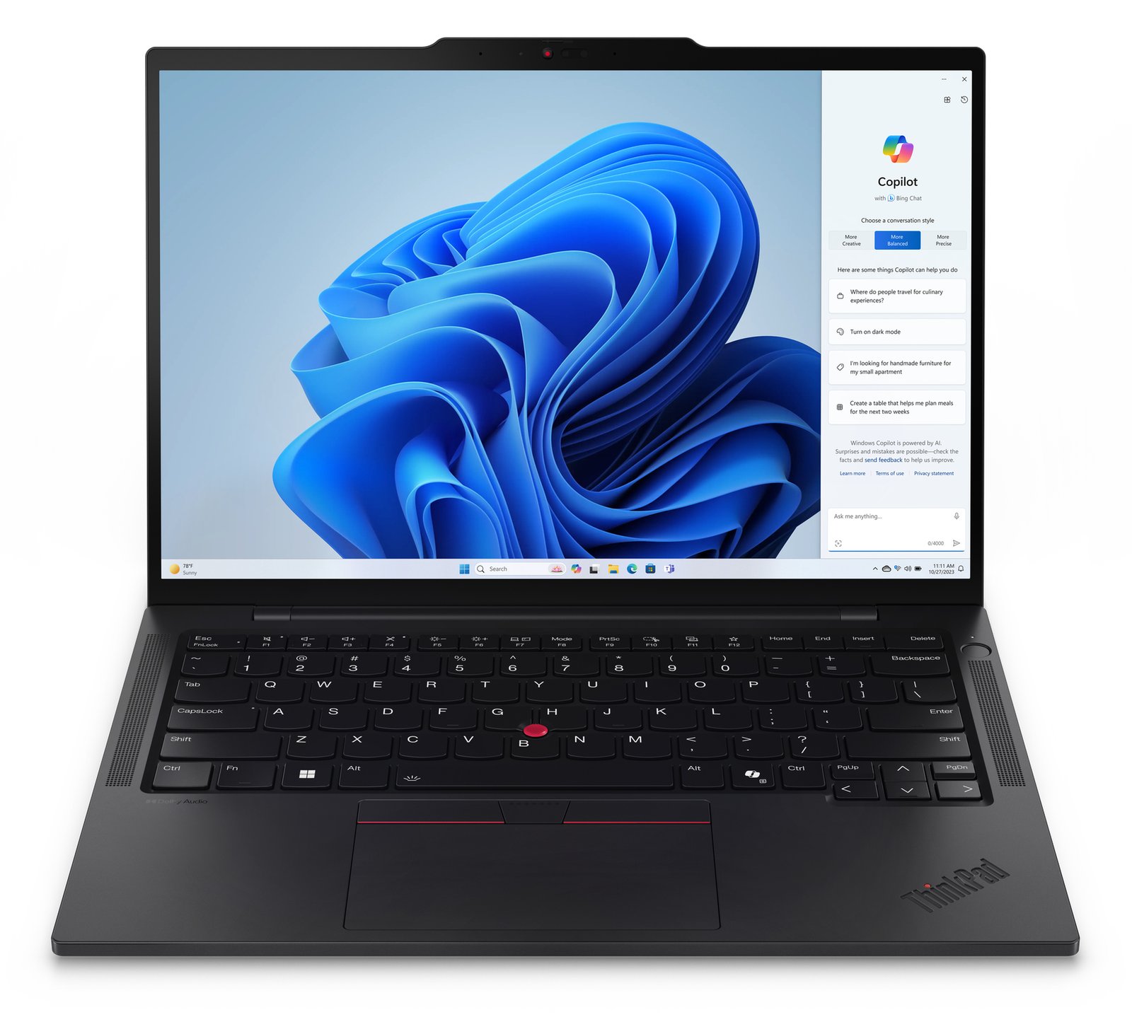 Lenovo ThinkPad T14s Gen 5 21LS - 180°-Scharnierdesign - Intel Core Ultra 7 155U - Win 11 Pro  - TL: Deutsch, QWERTZ