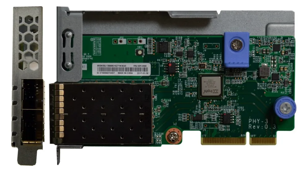 Lenovo ThinkSystem - Netzwerkadapter - LAN-on-motherboard (LOM), Ansicht 2