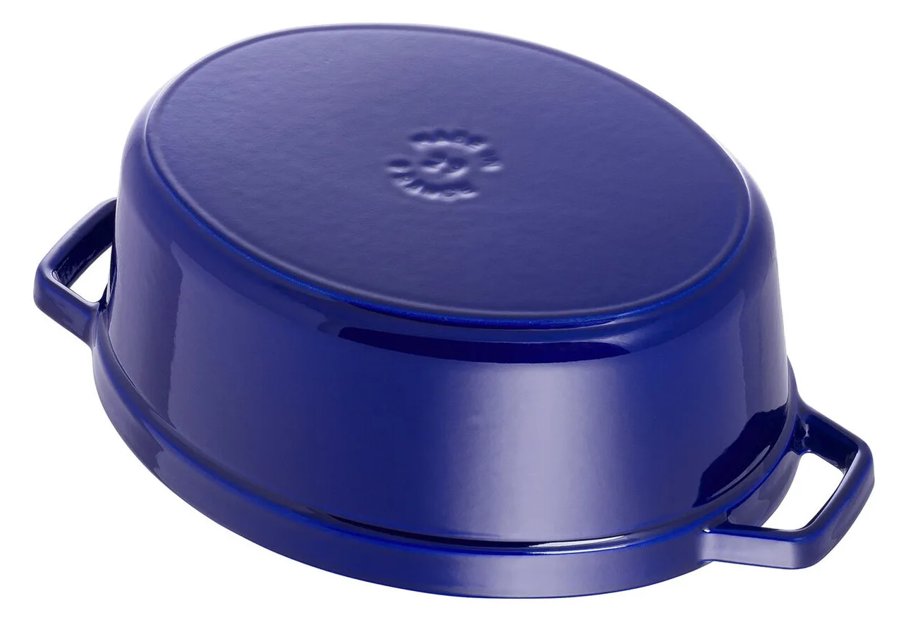 Zwilling STAUB - Cocotte mit Deckel - 29 x 15 cm - 4.25 L - Dunkel-Blau, Ansicht 4