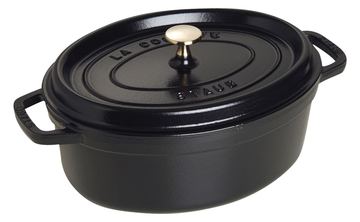 Zwilling STAUB - Cocotte mit Deckel - 29 x 15 cm - 4.25 L - Schwarz von LumaTech