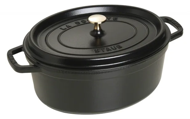 Zwilling STAUB - Cocotte mit Deckel - 29 x 15 cm - 4.25 L - Schwarz, Ansicht 2