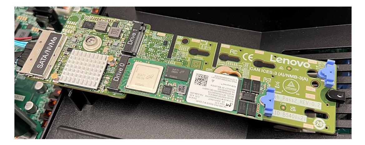 Lenovo ThinkSystem M.2 RAID B540i-2i SATA/NVMe Adapter